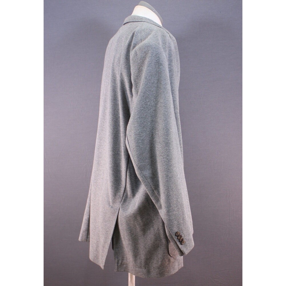 Jos A Bank Blazer Mens Tailored Fit Gray Unstructured NWT Cotton Jacket Blend 4X - Picture 3 of 12